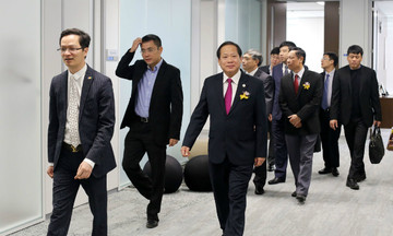 Bộ trưởng Trương Minh Tuấn thăm công ty FPT Nhật Bản