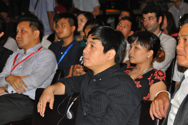 <p> Anh Lê Hồng Việt, Giám đốc Công nghệ FPT (CTO), trong chương trình.</p>