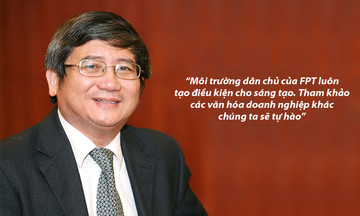 CEO Bùi Quang Ngọc: 'Môi trường dân chủ của FPT luôn tạo điều kiện cho sáng tạo'