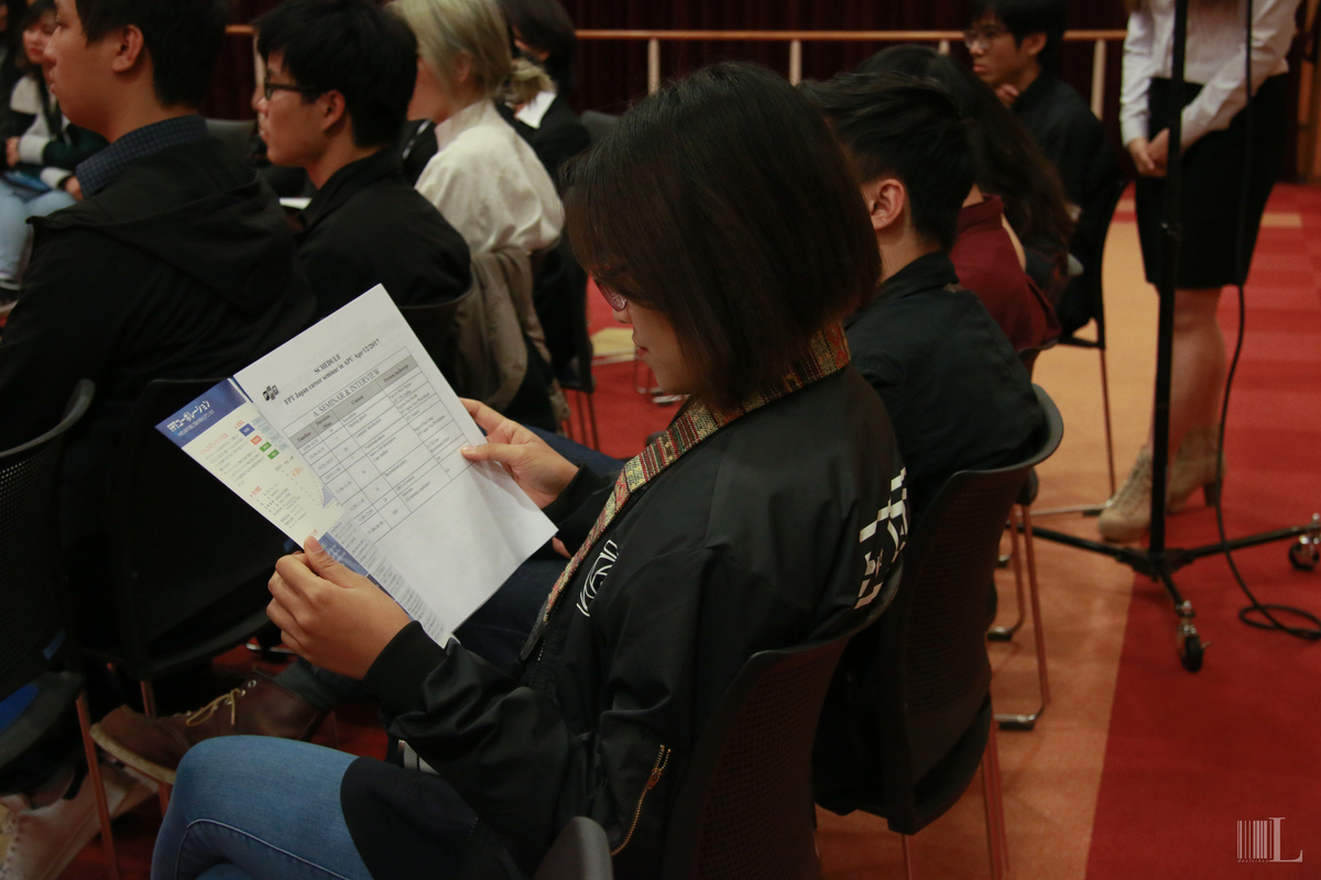 <p class="Normal"> Giống như sự kiện Jobfair giữa tháng 4 do FPT Japan tổ chức, nhiều sinh viên APU muốn gia nhập công ty để ổn định lâu dài tại Nhật, và vận dụng được sự am hiểu văn hóa Việt - Nhật để phát triển bản thân.</p>
