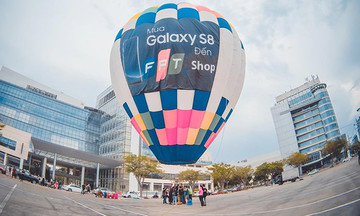 FPT Shop 'chơi trội', cho trải nghiệm Galaxy S8 trên trời