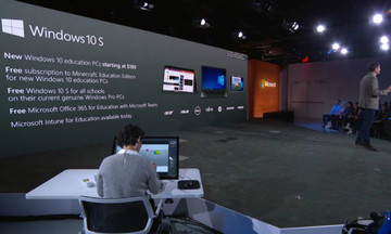 Microsoft tung Windows 10 S 'quyết đấu' Chrome OS của Google