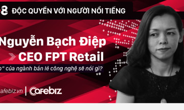 Chị Nguyễn Bạch Điệp lần đầu livestream chia sẻ bí kíp bán lẻ