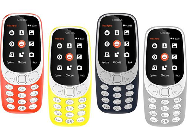 Nokia 3310 phiên bản 2017 sẽ có mặt tại hệ thống FPT Shop từ ngày 22/5 với đầy đủ màu sắc.