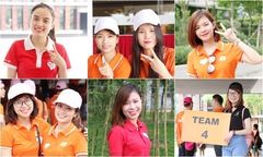 Đọ sắc giữa người đẹp FPT và Techcombank