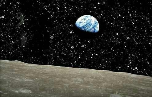 <p> Nếu nhìn từ Mặt Trăng, Trái Đất của chúng ta sẽ trông như thế này. </p>