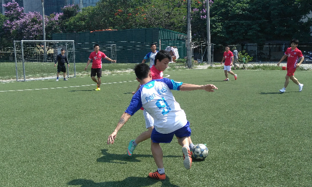 Phạm Văn Sang ghi 2 bàn thắng giúp BU9.U19 vượt qua GMS 6-1
