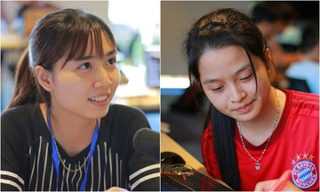 Hai bóng hồng 9x tham gia Vietnam AI Hackathon 2017