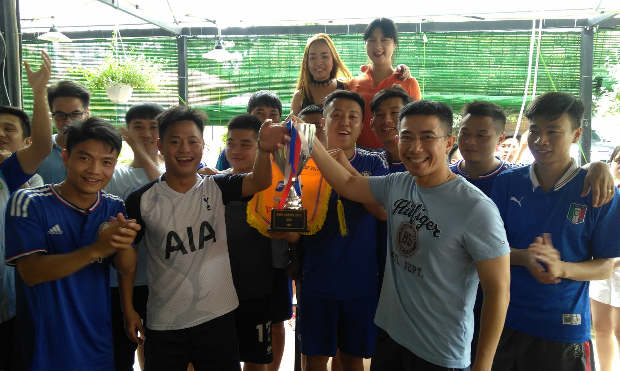 BU9.U19 (áo Xanh) bảo vệ thành công chức vô địch FSU1 CUP