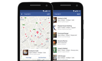 Facebook ra mắt tính năng tìm Wi-fi miễn phí trên toàn thế giới