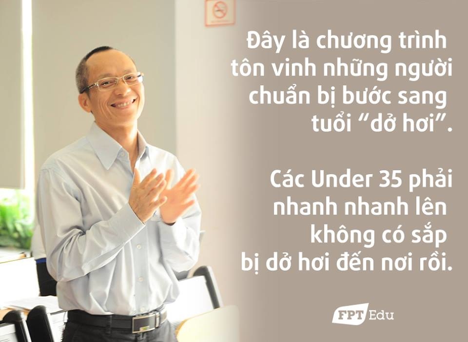 <p> Anh Nguyễn Khắc Thành - Hiệu trưởng Đại học FPT.</p>