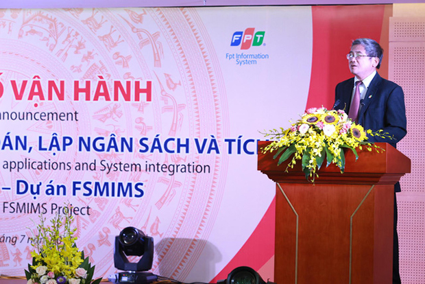 Ông Bùi Quang Ngọc, Tổng giám đốc Tập đoàn FPT.