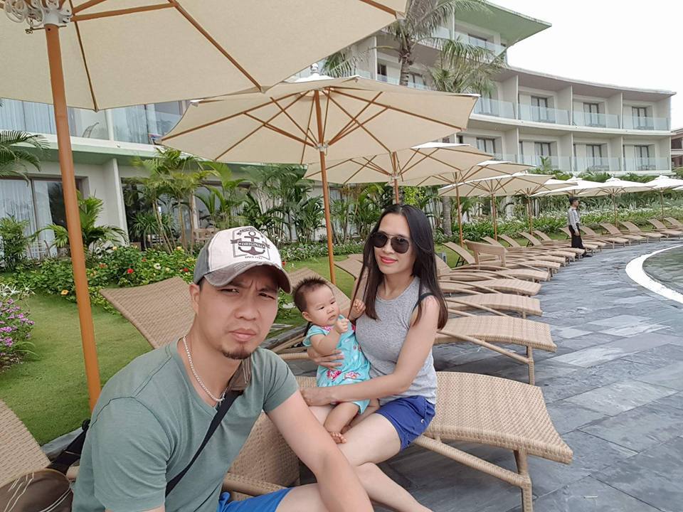 <p> Chị Nguyễn Thị Đan Phượng, FPT Software, hạnh phúc bên gia đình trong kỳ nghỉ hè.</p>