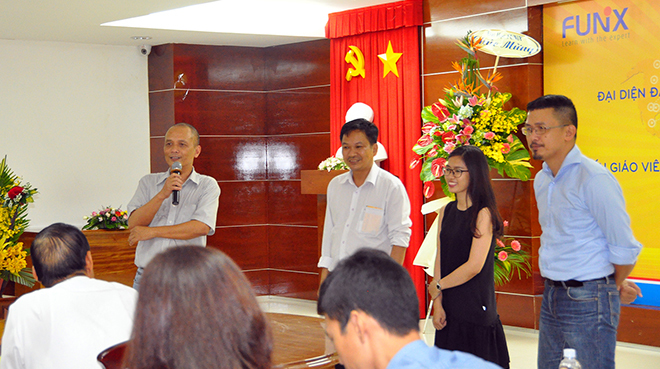 <p> Chiều ngày 17/7, ĐH trực tuyến FUNiX chính thức ra mắt tại TP HCM với Trưởng đại diện là anh Nguyễn Thành Lâm (bìa phải), cựu CEO FPT Software. </p>