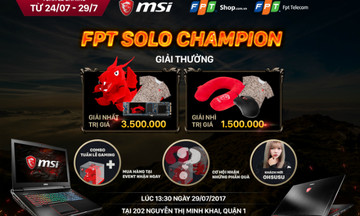 FPT Shop và FPT Telecom tổ chức giải đấu 'FPT Solo Champion'