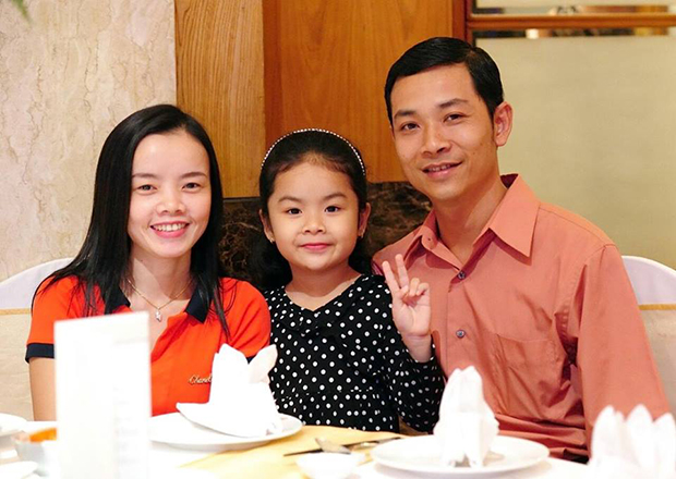 Gia đình nhỏ của anh Tuấn và chị Điệp chuẩn bị kỷ niệm 12 năm bên nhau.