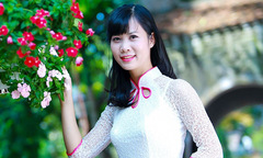 Nét dịu dàng của người đẹp FPT xứ quan họ