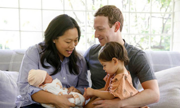 Ông chủ Facebook gửi thư đón con gái thứ hai mới chào đời