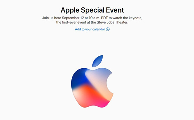 Thư mời tham dự sự kiện ngắn gọn vừa được Apple đăng tải.