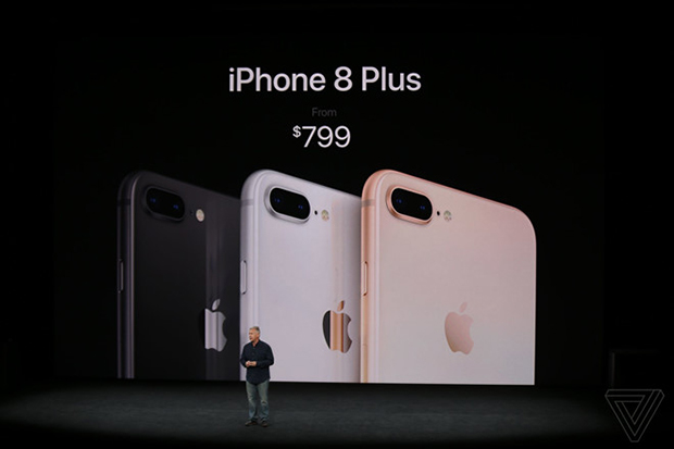 Bộ đôi iPhone 8/8Plus.