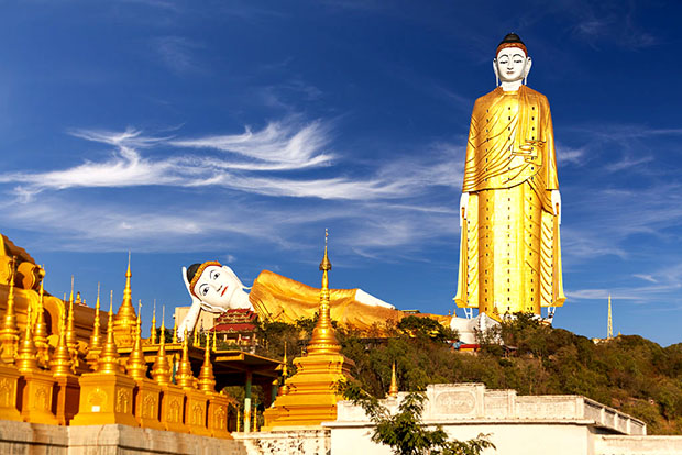 Hiện nay, 89% người dân Myanmar theo Phật giáo.