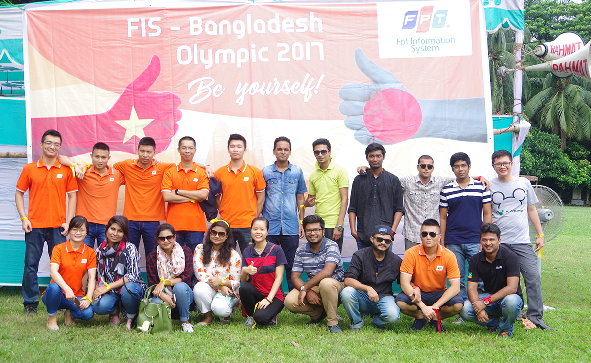 <p> Olympic FIS Bangladesh 2017 được “thai nghén” từ một ý tưởng liều lĩnh của "hai thanh niên FA" Nguyễn Trí Trung và Nguyễn Thị Minh Thu đến từ đội dự án Hệ thống ứng dụng quản lý thuế VAT (IVAS).</p>