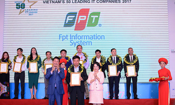 FPT IS và FPT Software vào Top 50 doanh nghiệp CNTT hàng đầu Việt Nam 2017