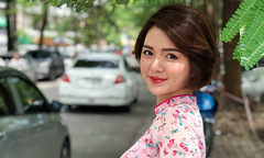 Bóng hồng FPT Software khoe sắc với áo dài truyền thống