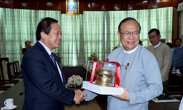 'Cảm ơn FPT đã xây Cổng thông tin quốc gia Myanmar'