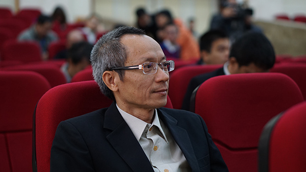 <p> Anh Nguyễn Khắc Thành, Hiệu trưởng Đại học FPT, là khách mời của hội nghị. </p>