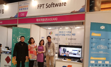 Lần đầu tiên FPT tham gia hội chợ việc làm tại Hàn Quốc