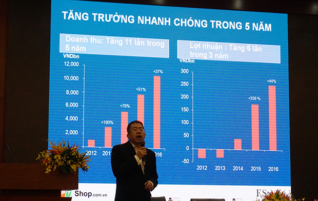 Ông Nguyễn Việt Anh - Phó tổng giám đốc FPT Retail chia sẻ về các hướng đi của công ty trong thời gian tới