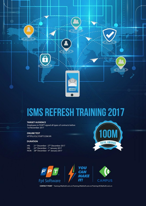 ISMS là cuộc thi nhằm tạo môi trường