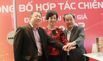 Samsung, FPT Retail và Vietnamobile liên minh 'xã hội hóa smartphone'