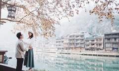 Người FPT lãng mạn giữa trời lạnh ở Phượng Hoàng cổ trấn