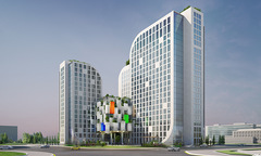 Hình ảnh 3D khu Tổ hợp FPT Tower