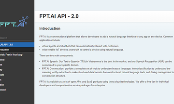 FPT.AI ra mắt phiên bản 2.0 với nhiều tính năng mới