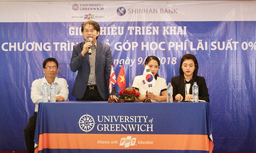 Đại học Greenwich (Việt Nam) lần đầu tiên cho sinh viên trả góp học phí