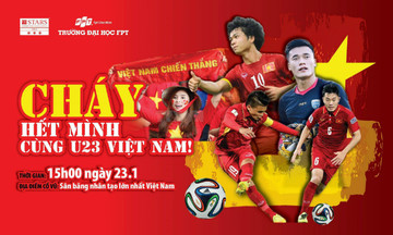 ĐH FPT 'tiếp lửa' cho U23 Việt Nam