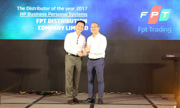 Phân phối FPT lần đầu lập cú đúp giải thưởng của HP