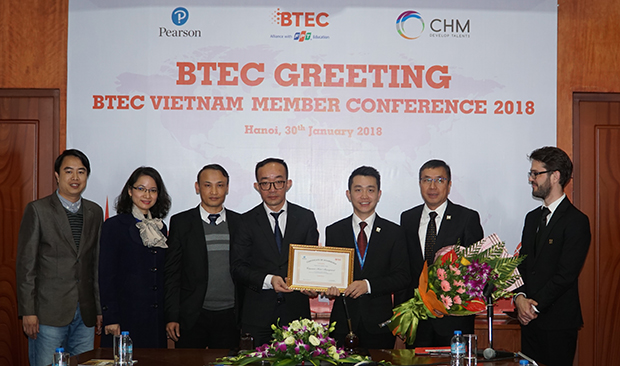 Tổ chức Giáo dục BTEC Việt Nam kết nạp thành viên mới.