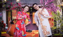 Cặp đôi nhà Viễn thông rực rỡ đón xuân