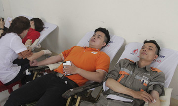 Đà Nẵng nâng tổng đơn vị máu hiến tặng lên gần 500