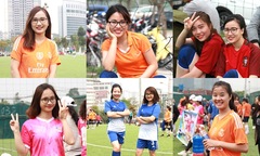 Dàn hot girl FPT trên sân cỏ