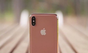 iPhone X sắp trình làng màu blush gold