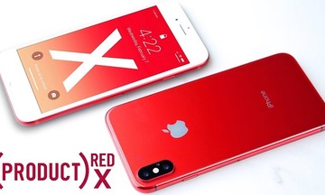 Apple trình làng iPhone 8 màu đỏ