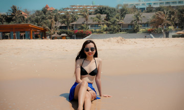 Người đẹp FPT Shop tung tăng bãi biển Mũi Né