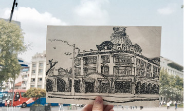Sinh viên FPT vẽ Sài Gòn khác lạ trước 1975