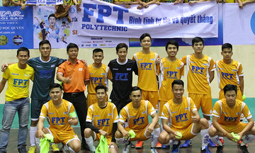 Tuyển sinh viên FPT tranh tài giải bóng đá KTX 2018