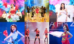 Miền gái đẹp FPT lột xác với thời trang giấy tại Gala FIS 2018